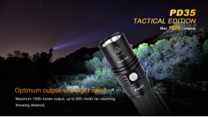 Fenix PD35 - Tactical - Negru